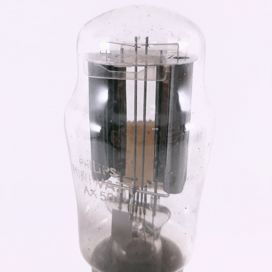 1 X AX50 PHILIPS-MINIWATT TUBE. 1950s...