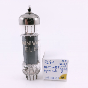 1 X EL84 MINIWATT TUBE....