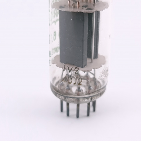 1 X E180CC MINIWATT-DARIO TUBE. 1960s PHILIPS PROD. U-FOIL GETTER. 33. CH166