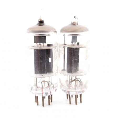 2 X EC90 EDISWAN TUBE. BOXED BLACK PLATE. NOS 126/140%. CJ  ENA