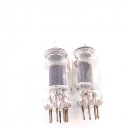 2 X EC90 EDISWAN TUBE. BOXED BLACK PLATE. NOS 126/140%. CJ  ENA