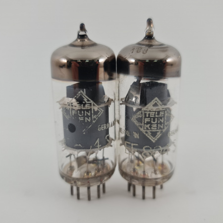 2 X EF804S TELEFUNKEN. 1950s PROD. MATCHED PAIR. USED. 37. CH166