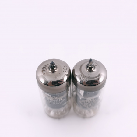 2 X EF804S TELEFUNKEN. 1950s PROD. MATCHED PAIR. USED. 37. CH166