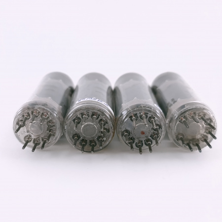 4 X EL84 MINIWATT BARCELONA TUBE. 1950s PROD. rX3 CODES. LITTLE USED. 38. CH166