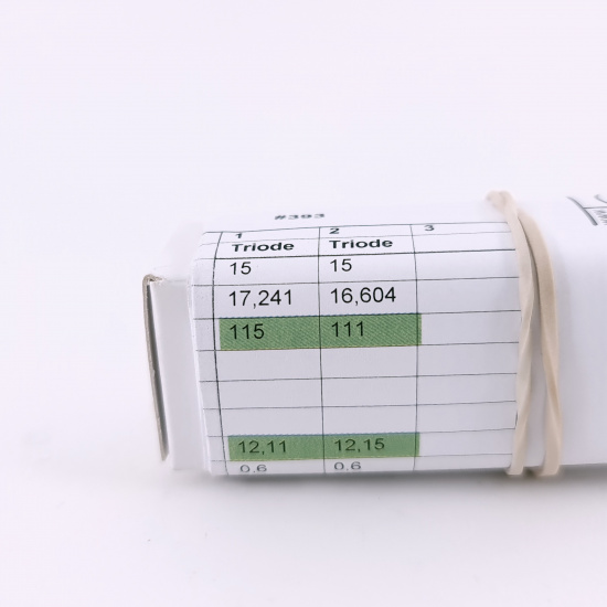 1 X E88CC / 6922 SIEMENS TUBE. 1960s...