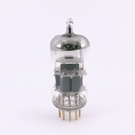 1 X E88CC / 6922 SIEMENS TUBE. 1960s PROD. GOLD PIN. 39. CH166