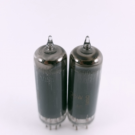 2 X 6005 / 6AQ5W SYLVANIA GOLD TUBE....