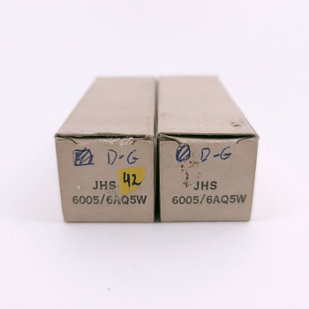 2 X JHS 6005 / 6AQ5W...