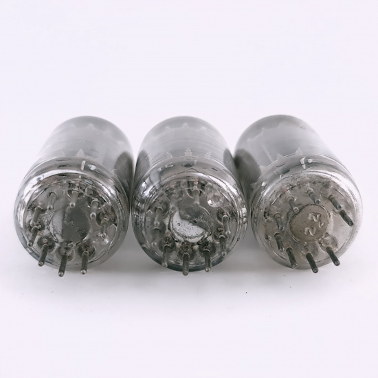 3 X 5687 RAYTHEON TUBE. 1960s...