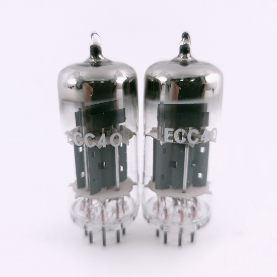 2 X ECC40 TUNGSRAM TUBE. 1960s PROD....