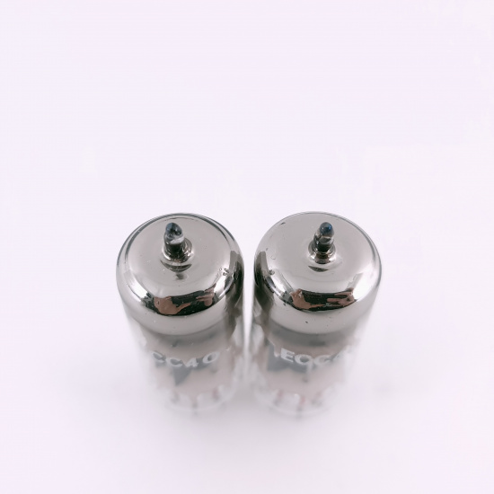 2 X ECC40 TUNGSRAM TUBE. 1960s PROD....