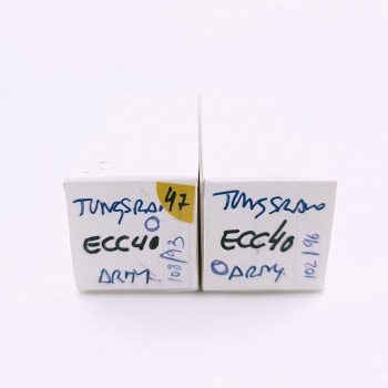 2 X ECC40 TUNGSRAM TUBE....