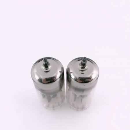 2 X ECC40 TUNGSRAM TUBE. 1960s PROD. COPPER RODS. MATCHED PAIR. 47. CH166