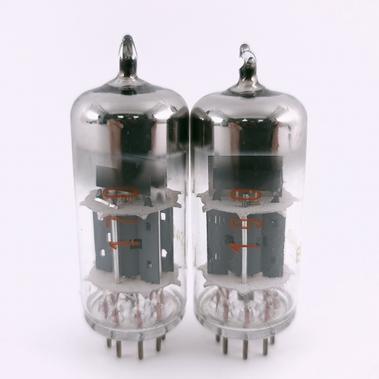 2 X ECC40 TUNGSRAM TUBE. 1960s PROD....