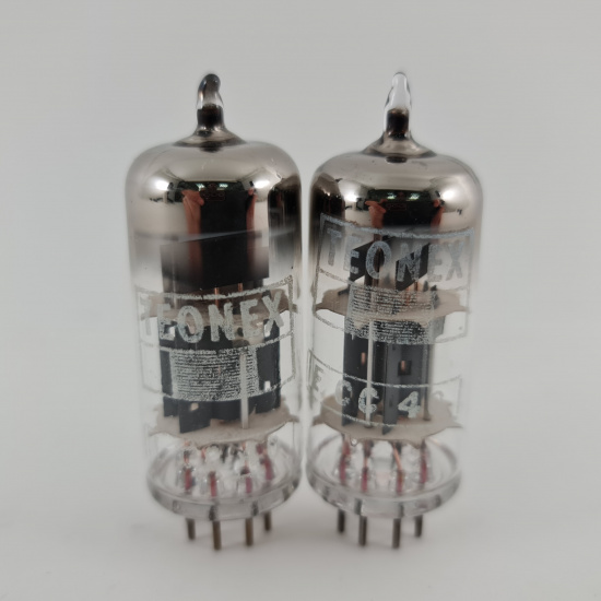 2 X ECC40 TEONEX TUBE. 1960s TUNGSRAM...