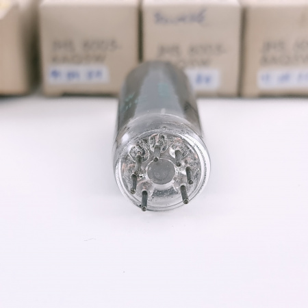 4 X JHS 6005 / 6AQ5W SYLVANIA TUBE. 1964 PROD. BLA. PLAT. MATCHED QUAD.49.CH166