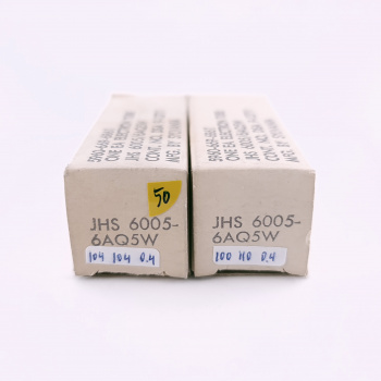 2 X JHS 6005 / 6AQ5W...