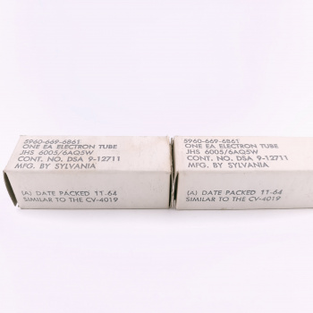 2 X JHS 6005 / 6AQ5W... 2
