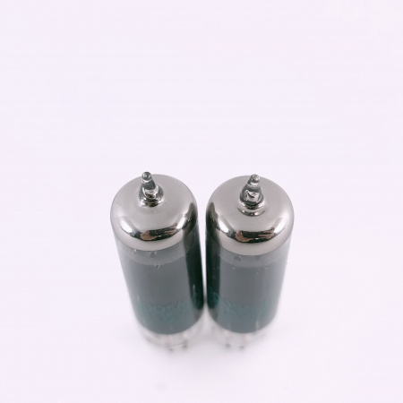 2 X JHS 6005 / 6AQ5W SYLVANIA TUBE. 1964 PROD. BLA. PLA. MATCHED PAIR. 50.CH166