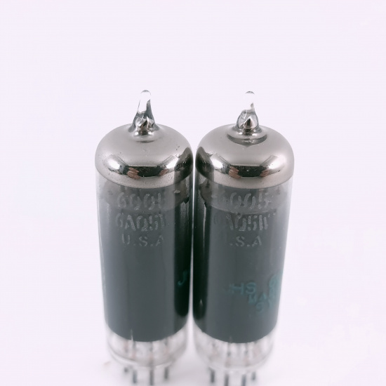 2 X JHS 6005 / 6AQ5W SYLVANIA TUBE....