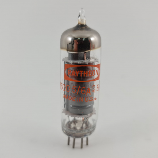 1 X CK6005 / 6AQ5W RAYTHEON TUBE....