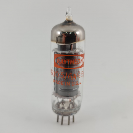 1 X CK6005 / 6AQ5W RAYTHEON TUBE. 1960s GENERAL ELECTRIC PROD. B.P. 51. CH166