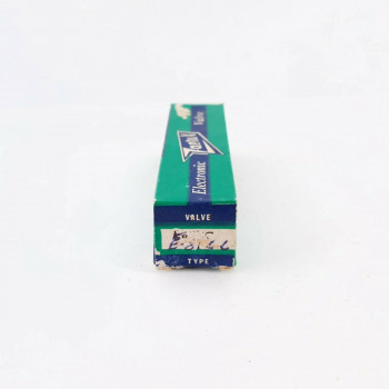 1 X E81CC ZAERIX TUBE. BLACK PLATES. TILTED GETTER. COPPER RODS. 3 MICA. CP  ENA