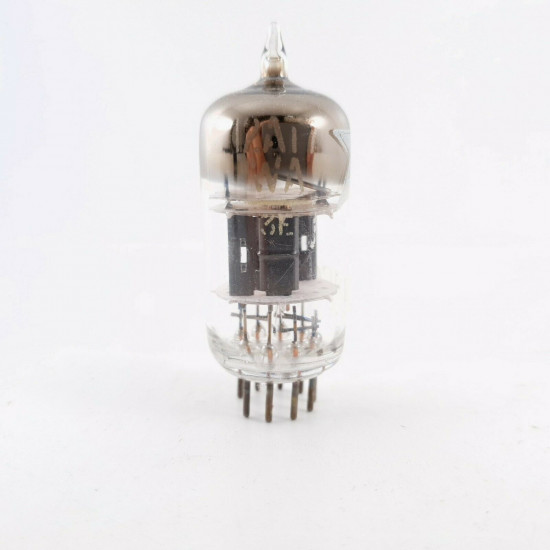 1 X E81CC ZAERIX TUBE. BLACK PLATES. TILTED GETTER. COPPER RODS. 3 MICA. CP  ENA