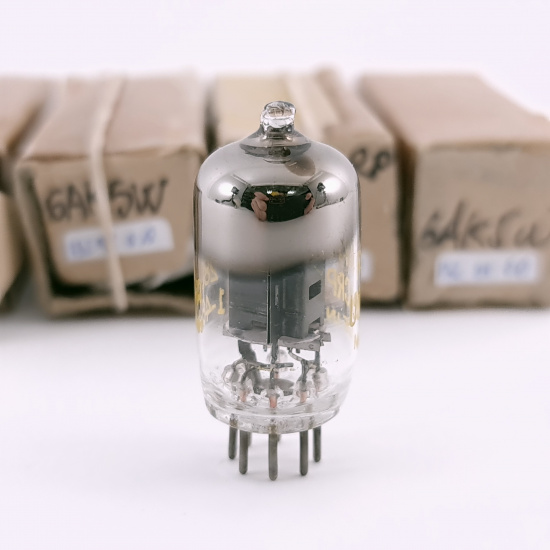 4 X 6AK5W RAYTHEON TUBE. 1950s ARMY...