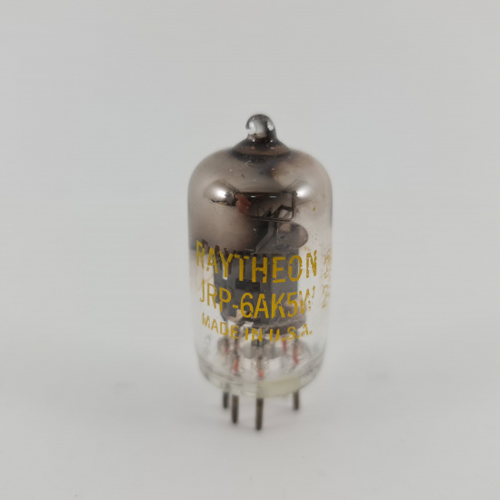 1 X 6AK5W RAYTHEON TUBE. 1950s PROD....