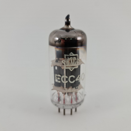 1 X ECC40 RSD TUBE. 1960s TUNGSRAM PROD. SOLID GETTER. COPPER RODS. 56. CH166