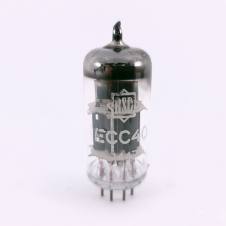 1 X ECC40 RSD TUBE. 1960s TUNGSRAM PROD. SOLID GETTER. COPPER RODS. 56. CH166