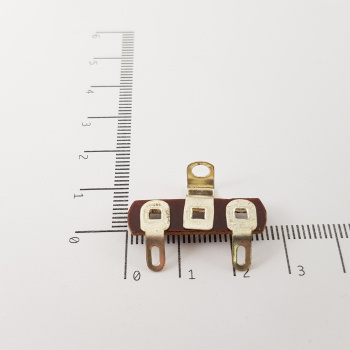 2 SOLDER LUG BAKELITE STRIP...