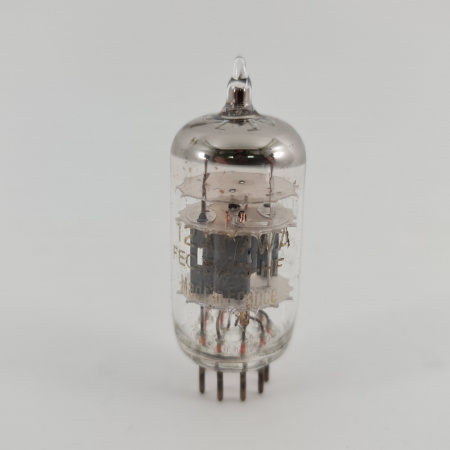 1 X 12AT7WA / 6201 MAZDA TUBE. 1950s PROD. 3MICA. ***** STARS. 58. CH166