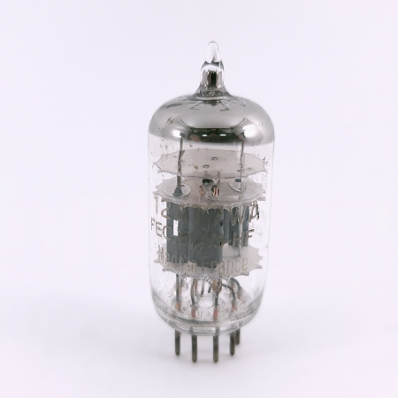 1 X 12AT7WA / 6201 MAZDA TUBE. 1950s PROD. 3MICA. ***** STARS. 58. CH166