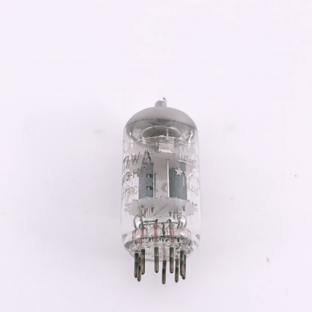 1 X 12AT7WA / 6201 MAZDA TUBE. 1950s PROD. 3MICA. ***** STARS. 58. CH166