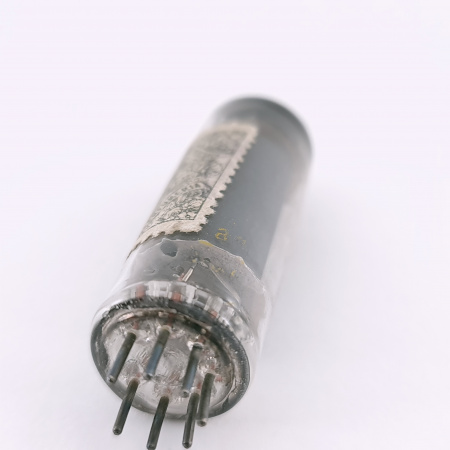 1 X 6AQ5 / EL90 CIFTE TUBE. 1950s RT PROD. RECTANGULAR GETTER. 61. CH166