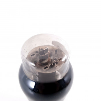 1 X 6L6G TUNGSOL TUBE. BLACK PLATES. 79%. CJ  ENA 2