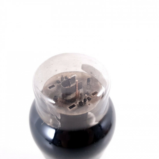 1 X 6L6G TUNGSOL TUBE. BLACK PLATES. 79%. CJ  ENA