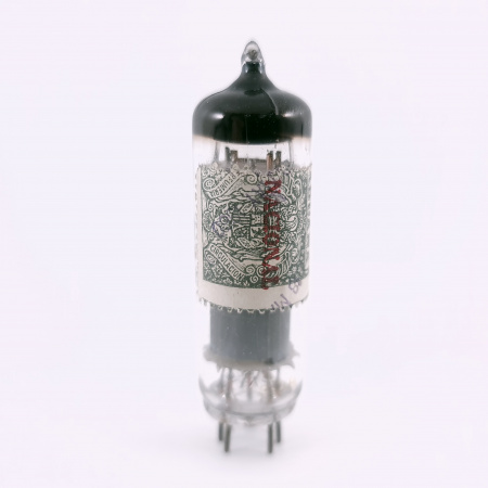 1 X EL90 / 6AQ5 MINIWATT TUBE. 1950s LAMPARA Z PROD. SOLID GETTER. 63. CH166