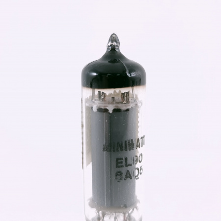 1 X EL90 / 6AQ5 MINIWATT TUBE. 1950s LAMPARA Z PROD. SOLID GETTER. 63. CH166