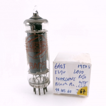 1 X 6AQ5 / EL90 MARCONI...