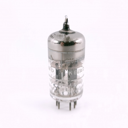 1 X CV4024 / 12AT7WA / 6060 BRIMAR TUBE. 1960s PROD. BLACK PLATES. 70. CH166