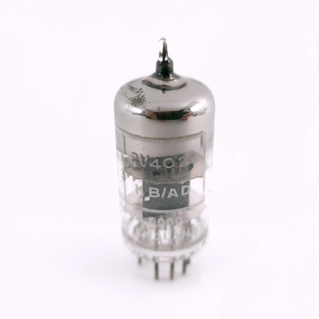 1 X CV4024 / 12AT7WA / 6060 BRIMAR TUBE. 1960s PROD. BLACK PLATES. 70. CH166