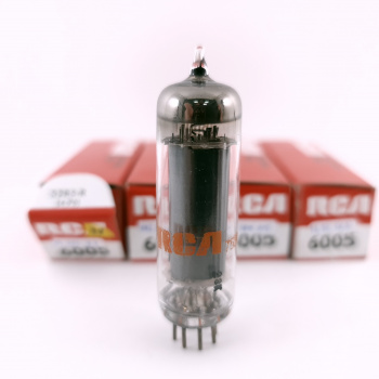 4 X 6005 / 6AQ5W RCA TUBE.... 2