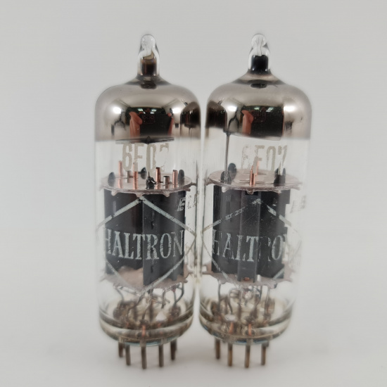 2 X 6CG7 / 6FQ7 HALTRON TUBE. 1960s...
