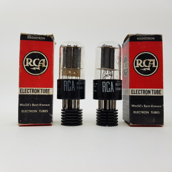 2 X 6N7GT RCA TUBE. MATCHED...