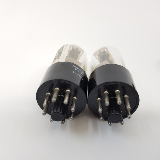 2 X 6N7GT RCA TUBE. MATCHED PAIR....