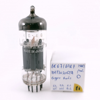 1 X 6CG7 / 6FQ7 MATSUSHITA...