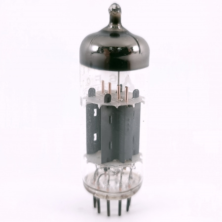 1 X 6CG7 / 6FQ7 MATSUSHITA TUBE. 1960s PROD. COPPER RODS. 86. CH166